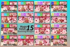 15x Ready-to-Use Mug Wrap , Love Bear Product Image 1
