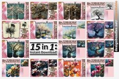 15x Radiant Blossom Spring Tree Tumbler 20oz Bundle PNG Product Image 1