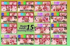 15x Sublimation Mug Wrap , Love Bear Product Image 2