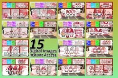 15x Decorative Mug Wrap , Love Gnome Product Image 1