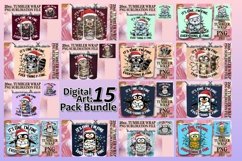 15x 20oz Tumbler Wrap Design Bundle Pack , Xmas Product Image 1