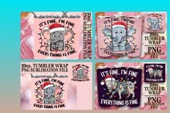 15x Tumbler Sublimation Wrap Bundle 20oz , Xmas Product Image 3