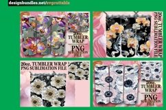 15x Bright 3D Spring Bloom Tumbler Wrap Bundle - Sublimation Product Image 8