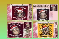 15x Tumbler Wrap Sublimation Designs 20oz , Xmas Product Image 3