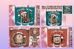 15x Tumbler Wrap Set for 20oz , Xmas Product Image 3