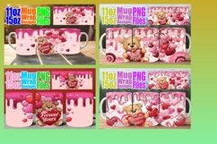 15x Mug Wrap Design Bundle , Love Bear Product Image 4