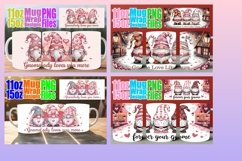 15x Mug Wrap Sublimation , Love Gnome Product Image 4