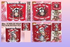 15x Tumbler Wrap Set for 20oz , Xmas Product Image 4