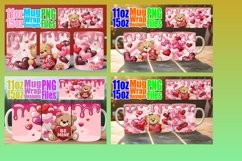 15x Mug Wrap Design , Love Bear Product Image 4