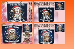 15x Tumbler Sublimation Wrap Bundle 20oz , Xmas Product Image 4