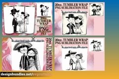 15x Bride Marriage Tumbler 20oz Sublimation Bundle, Wedding Product Image 5