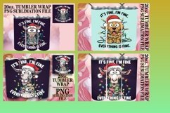 15x 20oz Tumbler Design Sublimation Set , Xmas Product Image 4