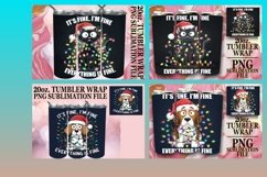 15x Tumbler Sublimation Wrap Bundle 20oz , Xmas Product Image 5