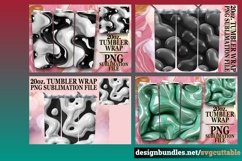 15x 3D Inflated Puff Tumbler Wraps Bundle, 20oz Bright Color Product Image 5