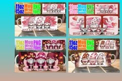 15x Mug Wrap Sublimation , Love Gnome Product Image 5