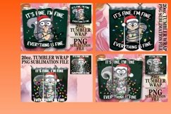 15x 20oz Tumbler Design Sublimation Set , Xmas Product Image 5