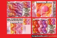 15x 3D Inflated Puff Tumbler Wraps 20oz Bundle, Lively Product Image 5