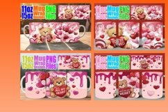 15x Ready-to-Use Mug Wrap , Love Bear Product Image 5