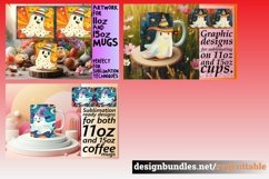 15x Haunted Ghost Mug Wrap Bundle, Fall Fun 11oz &amp; 15oz Product Image 6