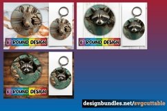15x Round 3D Hole-In-The-Wall Animal Design Bundle, Humorous Product Image 4