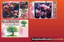15x Vibrant Blossom Spring Tree Tumbler 20oxz Bundle PNG Product Image 8