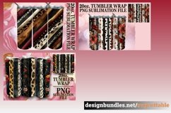 15x 3D Animal Print and Flower Tumbler Wraps Bundle 20oz Product Image 7
