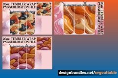 15x 3D Inflated Puff Tumbler Wraps 20oz Bundle, Vibrant PNG Product Image 6