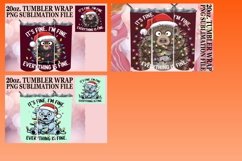 15x 20oz Tumbler Wrap Design Bundle Pack , Xmas Product Image 6