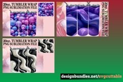 15x 3D Inflated Puff Tumbler Wraps Bundle, 20oz Bright Color Product Image 6