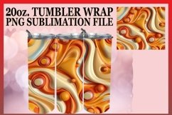 15x 3D Inflated Puff Tumbler Wraps Bundle, 20oz Colorful Product Image 11