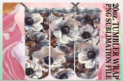 15x Colorful 3D Spring Blossom Tumbler Wrap Set Sublimation Product Image 10