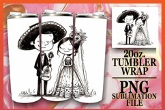 15x Wedding Tumbler 20ozSublimation Design Bundle, Bride PNG Product Image 11