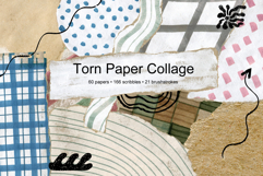 Torn papers clipart. Product Image 1