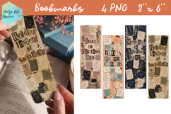 Collage Bookmarks Bundle. Quotes PNG Product Image 5