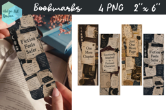 Collage Bookmarks Bundle. Quotes PNG Product Image 7