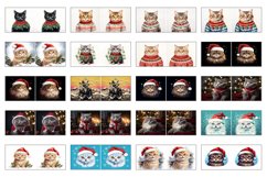 100 Cat Mug Wrao Bundle Sublimation PNG, 11oz 15 oz, Kitty Product Image 10