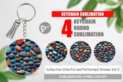 Keychain Collection Pattern Stones Product Image 1