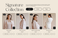 Collection Morning Modern Contemporary Serif Product Image 3