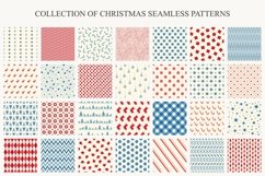 Colorful christmas seamless patterns Product Image 1