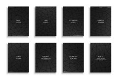Dark geometric polygonal posters Product Image 1
