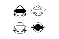 collection of retro stickers badge design Product Image 1