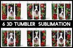 SUPER 108 3D Christmas Dogs Tumbler Sublimation I 18 Breeds Product Image 6