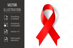 Red ribbon. Product Image 1