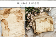 Distressed Paper Texture, Scrapbook Paper Product Image 4
