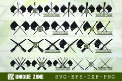 Color Guard SVG Bundle, Color Guard Flags Svg, Color Guard Product Image 1