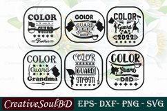 Color Guard SVG Bundle Cut File, Product Image 1