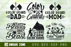 Color Guard Svg Bundle, Color Guard Mom Svg, Color Guard Dad Product Image 1