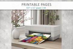 Fanciful house illustrations, Printable illustrated Product Image 6