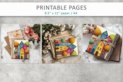 Fanciful house illustrations, Printable illustrated Product Image 7