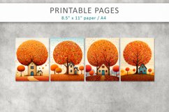 Printable illustrated journal sheets Product Image 3